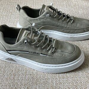 GT-SPORT sneakers Women's sneaker size 9 Khaki unisex shoes Fashion sneakers